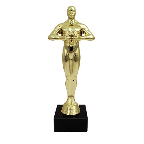 Oscar statuette | Højde fra 15,5cm til 24cm 1 Oscar statuette | Højde fra 15,5cm til 24cm